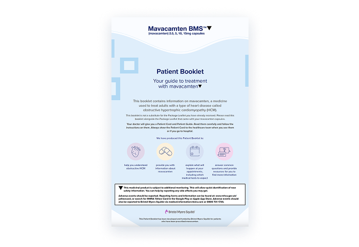 Mavacamten Patient Booklet